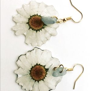 Handmade resin earrings